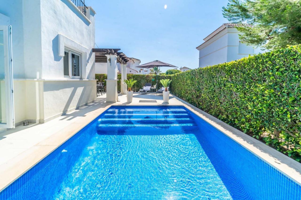 Villa Mit Privatem Pool Roldán Exterior foto